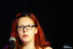 Evy beim moderieren