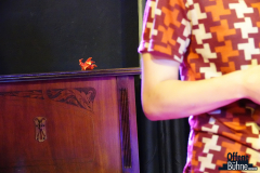 Et il y avait aussi un dragon origami de \!