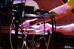 Wyndom hatte seine Loopstation und den PC mitgebracht