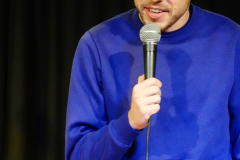 Sebastian kam aus Magedeburg und hatte uns ein Comedyprogramm mitgebracht.