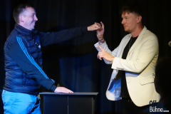 Thomas (von Thomas & Vincent) ist Mentalmagier und zauberte mit Würfeln